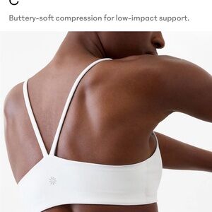 Athleta Light Support Bralette Maroon